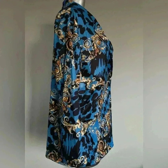 FREE 🆕Women’s  | Printed Stretch Blazer - Picture 4 of 14